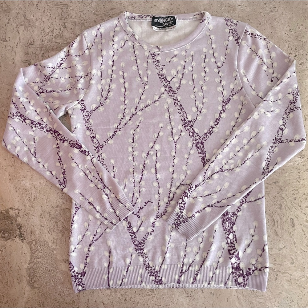 GIVENCHY Sport Vintage Tree Branch Printed Crew Neck